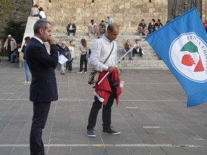 Il Presidente Fabrizio Verduchi -Manifestazione per la Famiglia - Teramo 11 Ottobre 2014