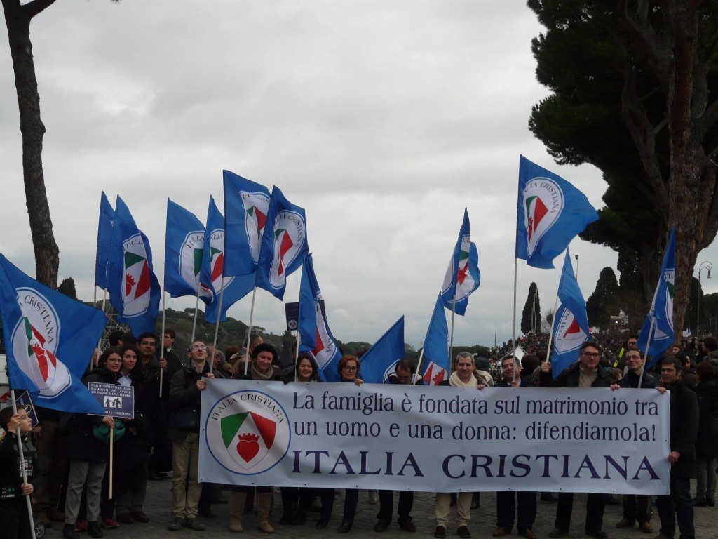 Italia Cristiana al Family Day 2016