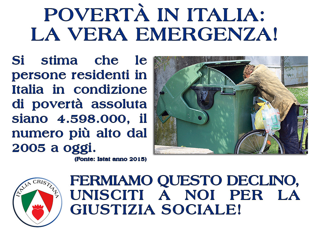 Povertà in Italia