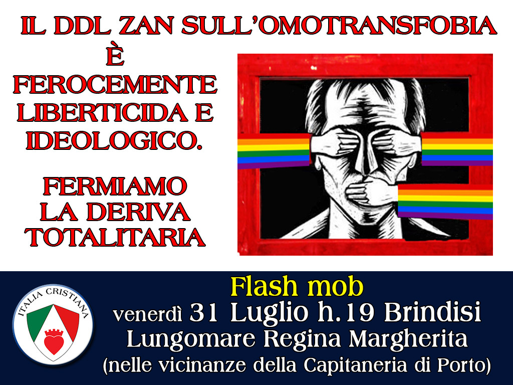 DDL-Zan-liberticida-Flash-mob-Brindisi